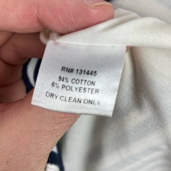 Whit Bamboo Asymmetric‎ Hem Skirt Striped Black Size Size 2 Mod Mini $298 USD - Picture 8 of 9